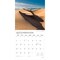 Beaches | 2026 12 x 24 Inch (Hanging) Monthly Square Wall Calendar | Foil Stamped Cover